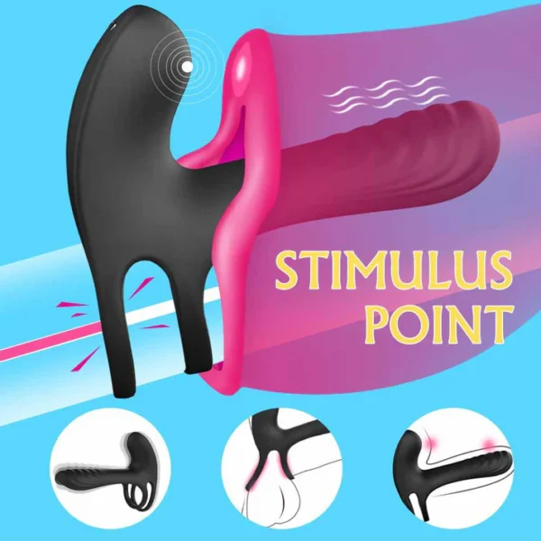 S-HANDE Penis Ring Delay Ejaculation Couple Sex Toys - Daraz