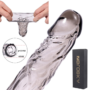 Silicone Realistic Crystal Condom Penis Sleeves Soft - Daraz