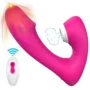 Clitoral Sucking Dildo Vibrator G Spot 9 Vibration - Daraz