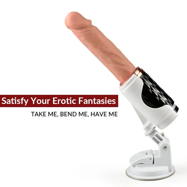 Rotation & Thrusting Realistic Dildo Machine