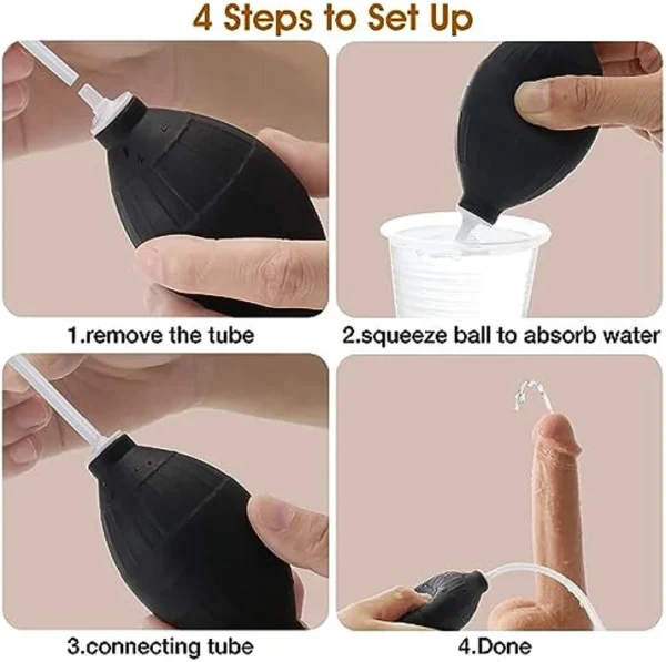 Realistic Ejaculating Water Spray Squirting Dildo - Daraz
