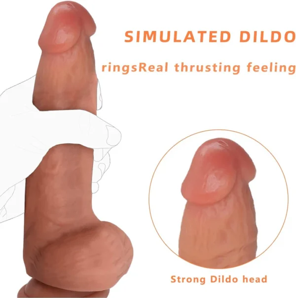Realistic Silicone Dildo with Curved Shaft Buy - Daraz