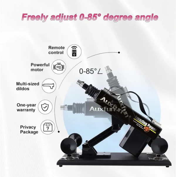 Automatic Thrusting Dildo Sex Machine With Connector - Daraz