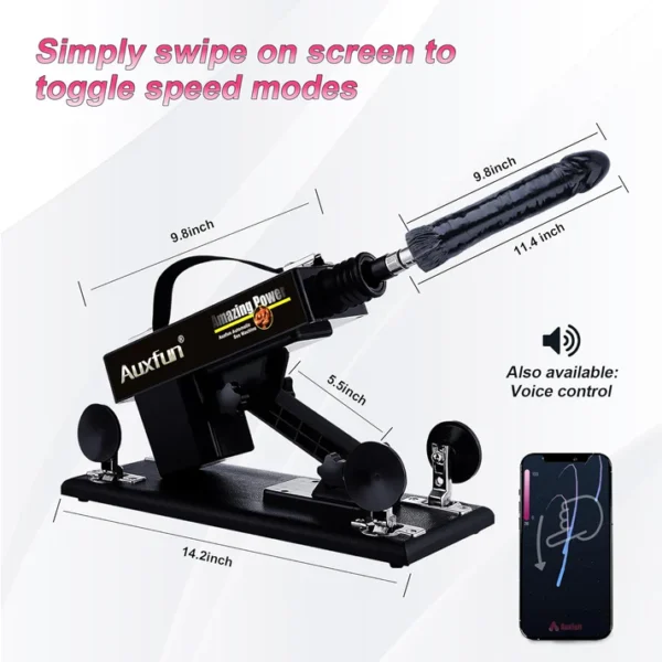 Automatic Thrusting Dildo Sex Machine With Connector - Daraz