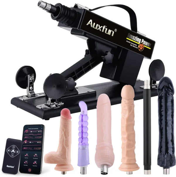 Automatic Thrusting Dildo Sex Machine With Connector - Daraz