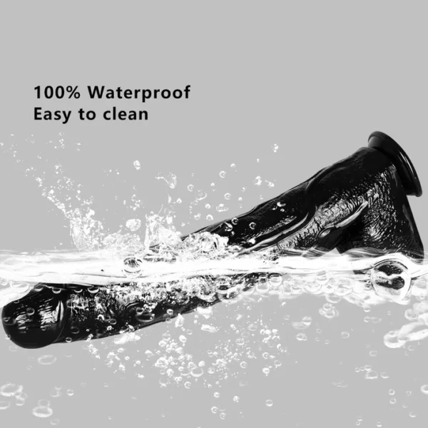 Realistic Large Black Dildo Sex Toys - DarazToy.Com