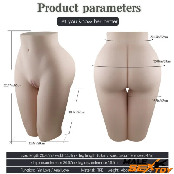Real Feeling Sex Doll Ass And Pussy Men Sex Toy - Daraz