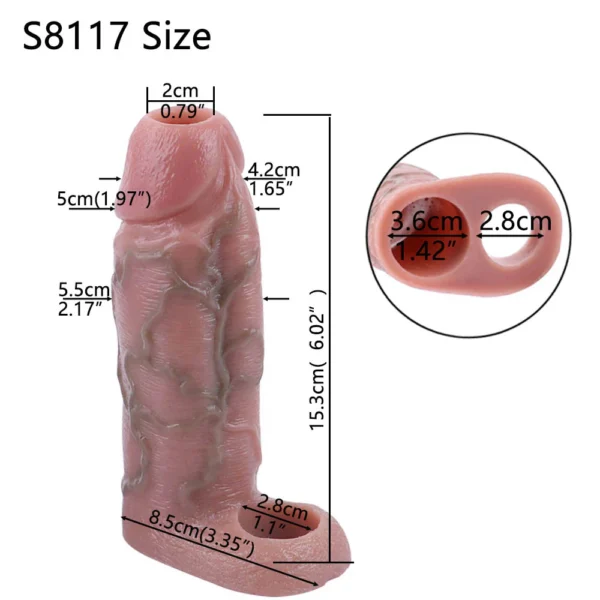 Best Penis Cock Sleeves Condom In Pakistan - DarazToy.Com