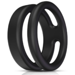 Silicone Dual Cock Ring for Longer