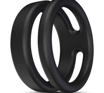 Silicone Dual Cock Ring for Longer