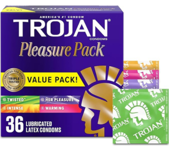 TROJAN Pleasure Pack Assorted Condoms