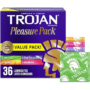 TROJAN Pleasure Pack Assorted Condoms
