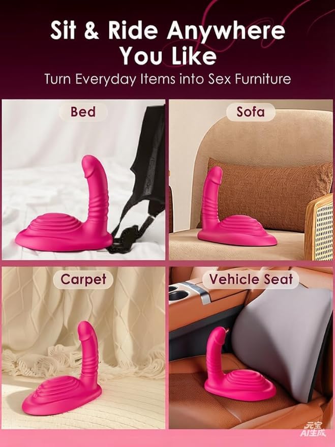 Riding Grinding Thrusting Dildo