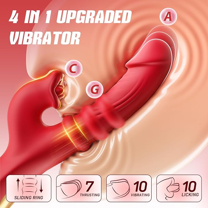 Thrusting Vibrator Sex Toys