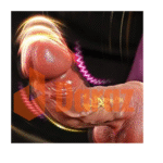 Realistic Curved Thrusting Dildo