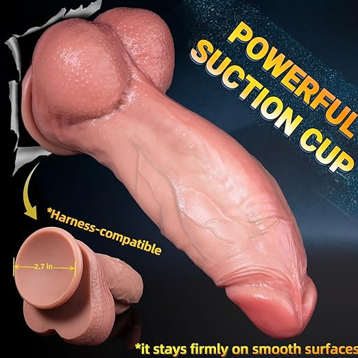 8 Inch Girth Thick Big Dildo