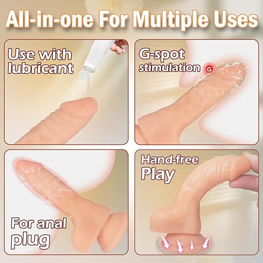 5.2 Inch Realistic Anal Dildo
