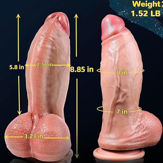 8 Inch Girth Thick Big Dildo