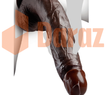 12 Inch Black Realistic Dildo